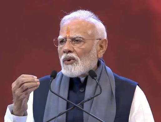हमारा राष्ट्र ही हमारी संस्कृति और अस्तित्व का आधार है', - प्रधानमंत्री मोदी