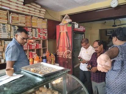 जयपुर में जोधपुर-रावत मिष्ठान भंडार की दुकानों पर छापा