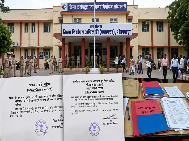 तीन कर्मचारी चुनाव में नहीं गए, आठ प्रशिक्षण में ही नहीं आए, नोटिस