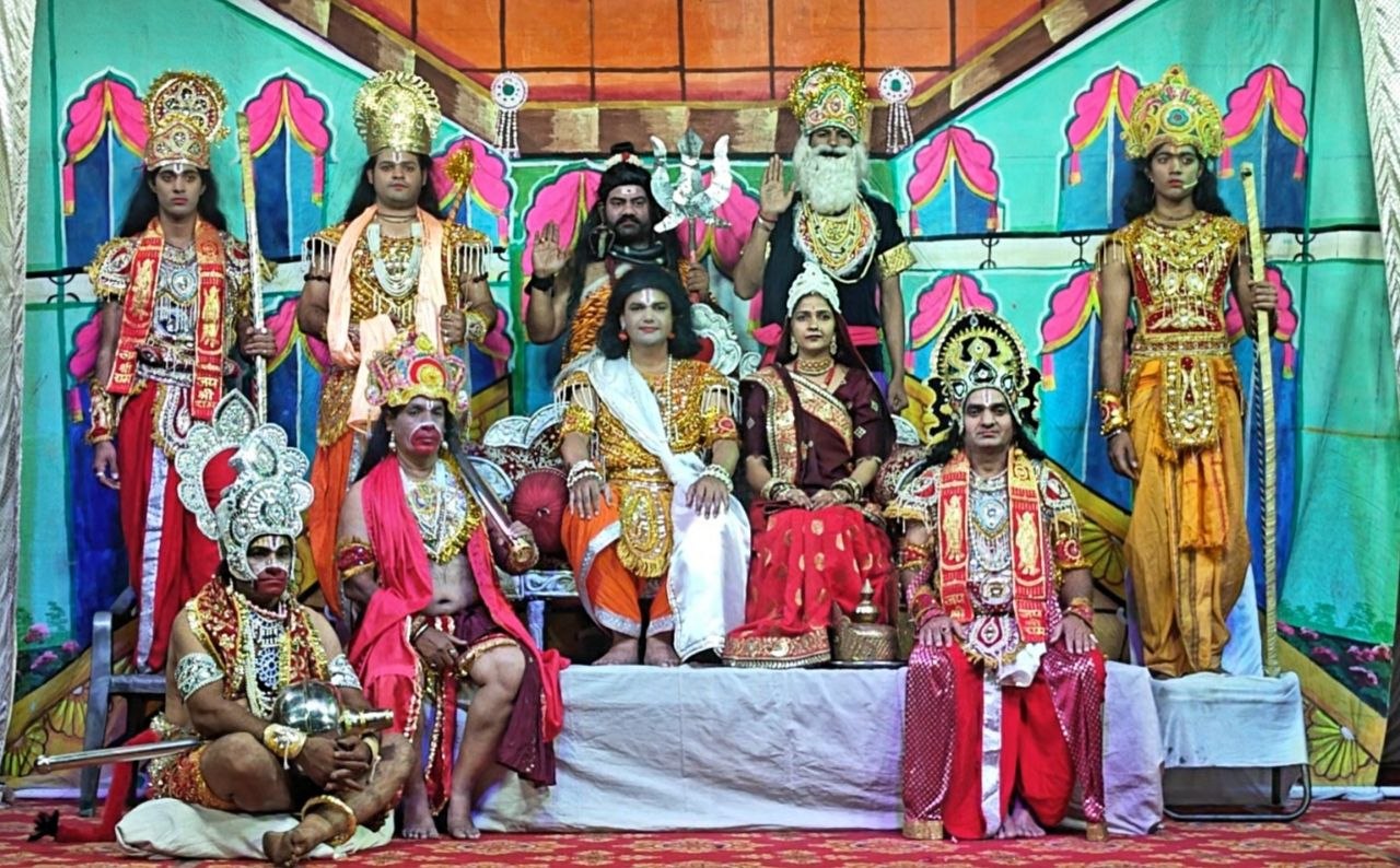 प्रभु श्रीराम के करुण विलाप से नम हुईं आंखें, राज्याभिषेक के साथ सम्पन्न हुई रामलीला